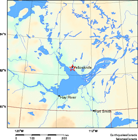 carte des environs du s&eacute;isme