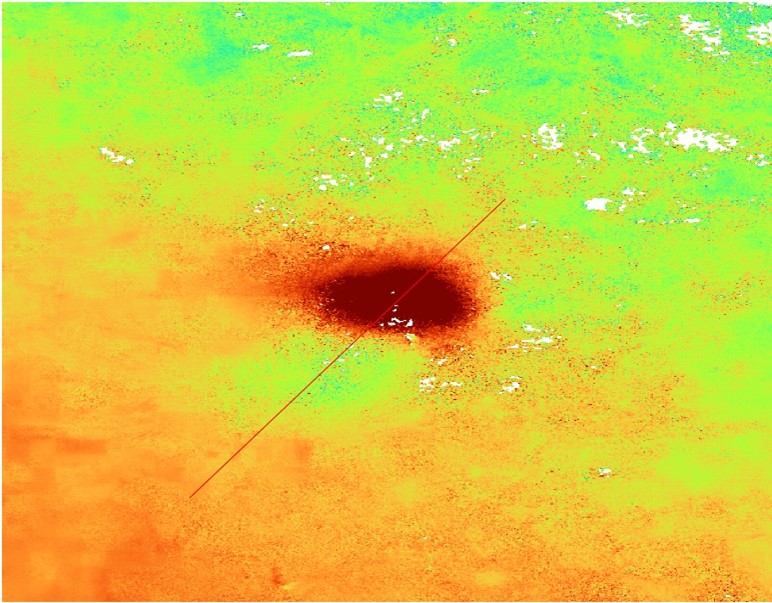 image radar à synthèse d'ouverture interférométrique (InSAR)