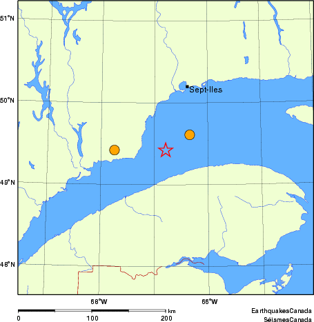 carte des séismes historiques de magnitude 5,0 et plus. Détails dans le tableau de données ci-dessous