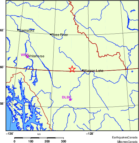 carte des localisations des stations sismologiques locales