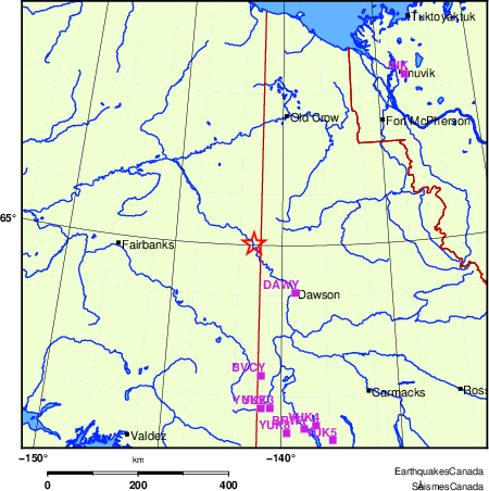 carte des localisations des stations sismologiques locales