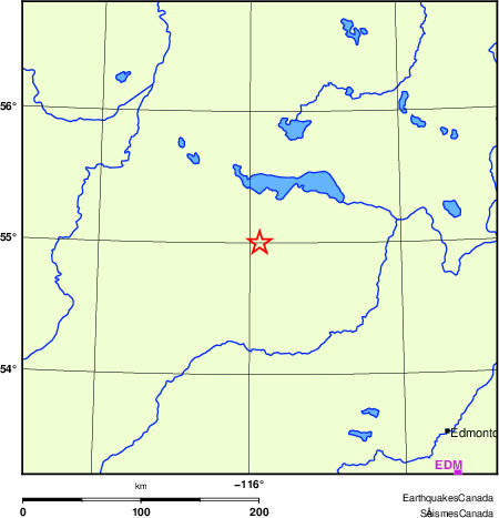 carte des localisations des stations sismologiques locales