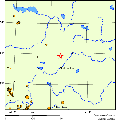 Map of earthquakes magnitude 2.0 and larger, 2000 - present