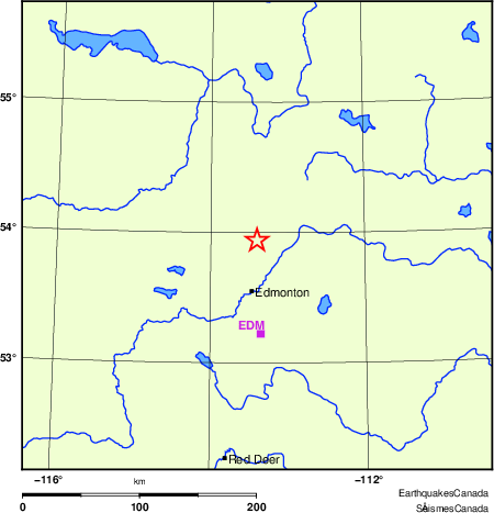 carte des localisations des stations sismologiques locales
